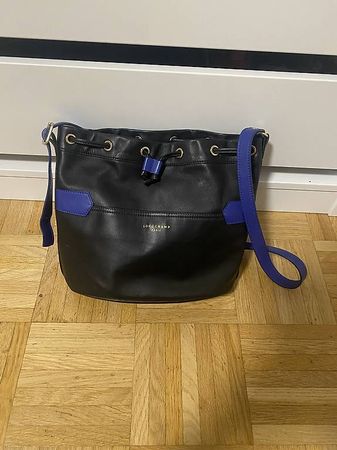 Longchamp Beuteltasche schwarz