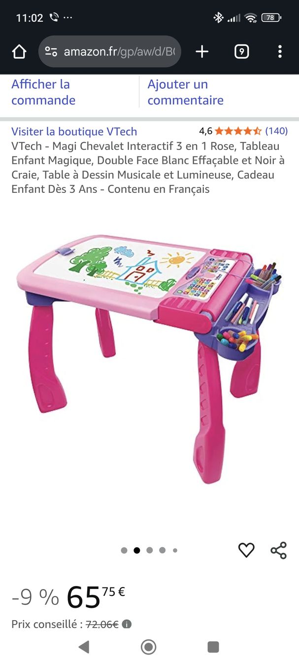 Vtech Giocattoli: VTech Magic Drawing Board Pink – Usato da Dübendorf venduto da naj_szp5 1