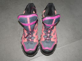 Wanderschuhe, Grösse 38, gepflegter Zustand, Pink/Grau