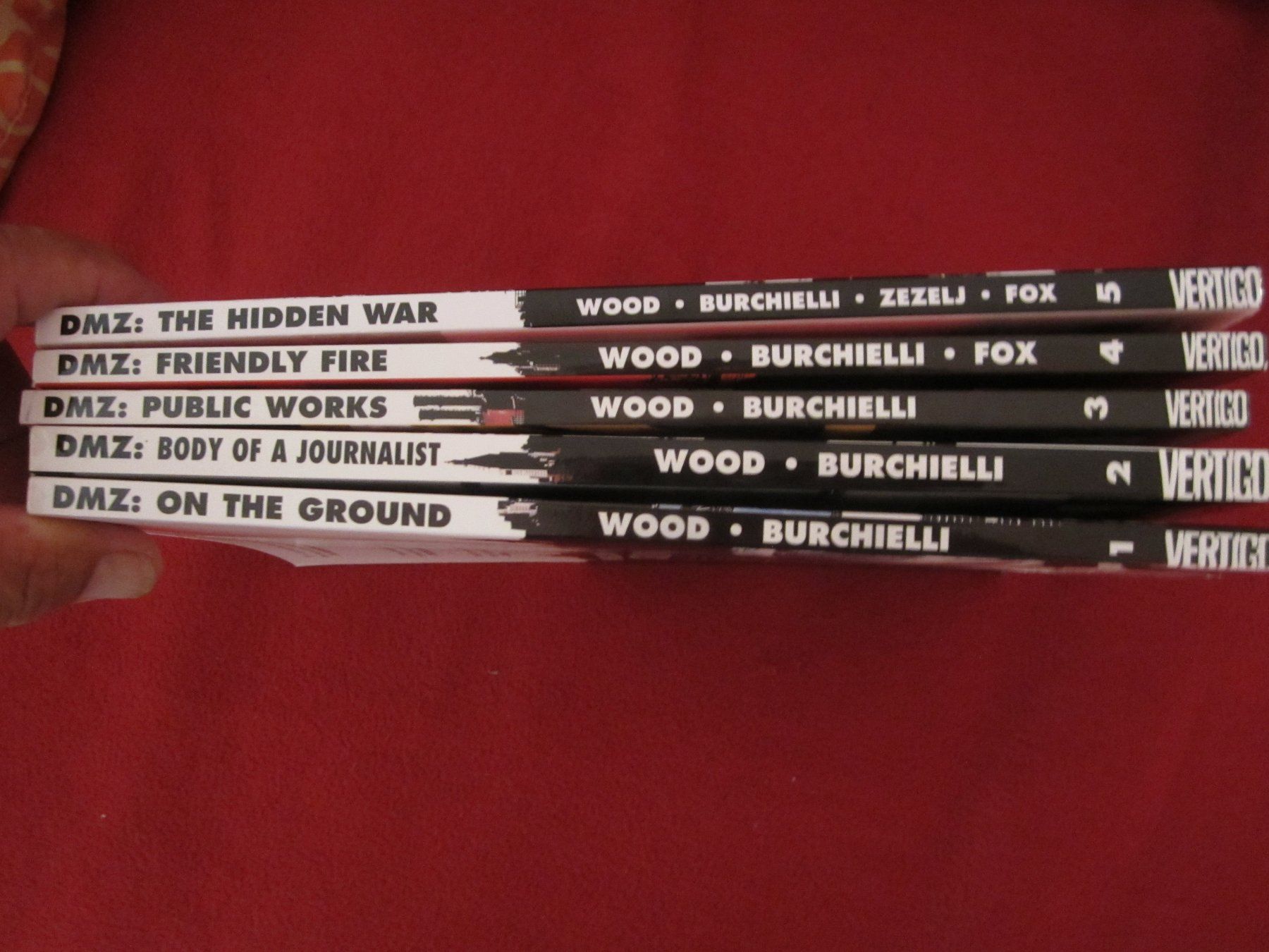 Fumetti: 5 DMZ Comics, Graphic Novels, Englisch – Usato da Volketswil venduto da nemo2000 4