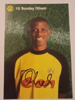 Sunday Oliseh - Borussia Dortmund  Handsigniert
