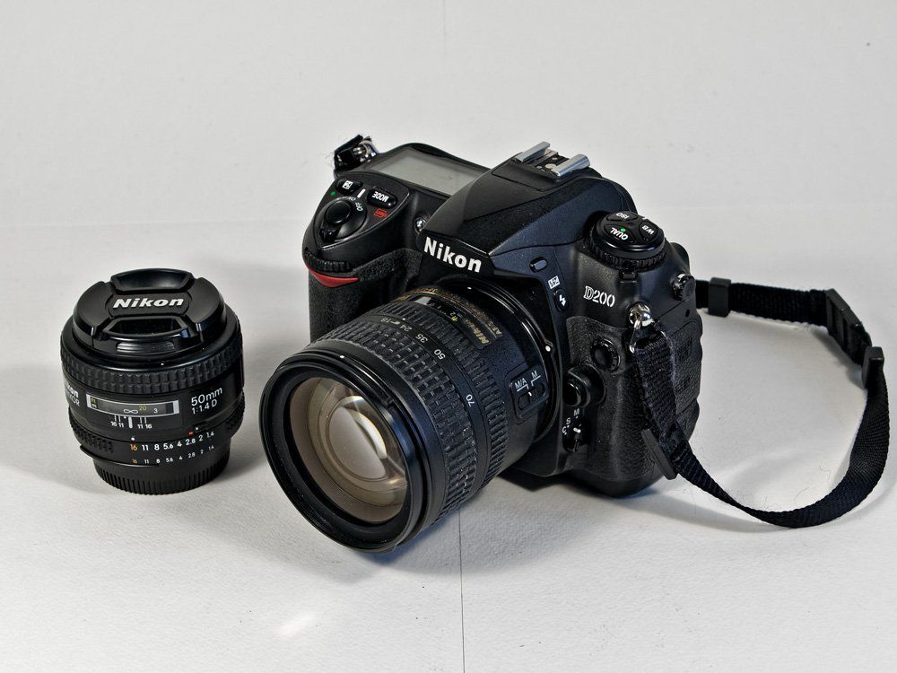 Nikon Kamera: Nikon D200 avec accessoires – Gebraucht aus Delémont von MaxPlan 4