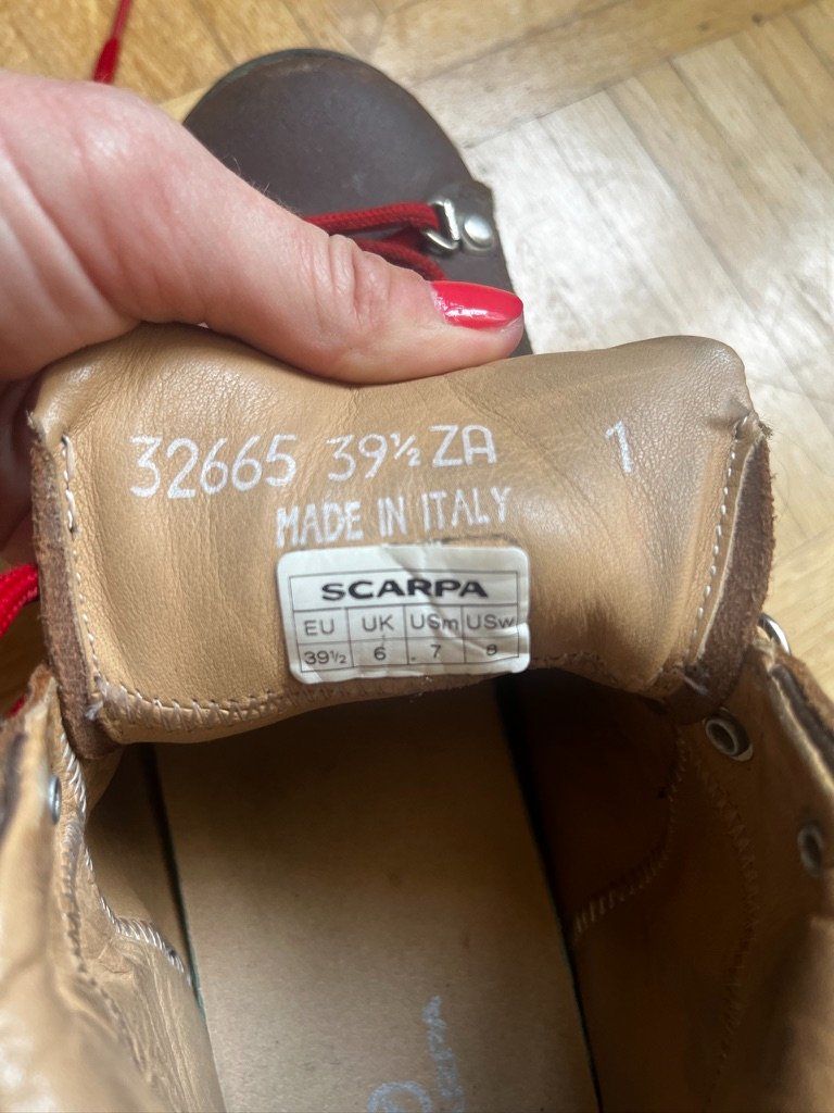 Scarpe da uomo: Scarpa Wanderschuhe Gr. 39.5 – Usato da Zürich venduto da Vreni007 4