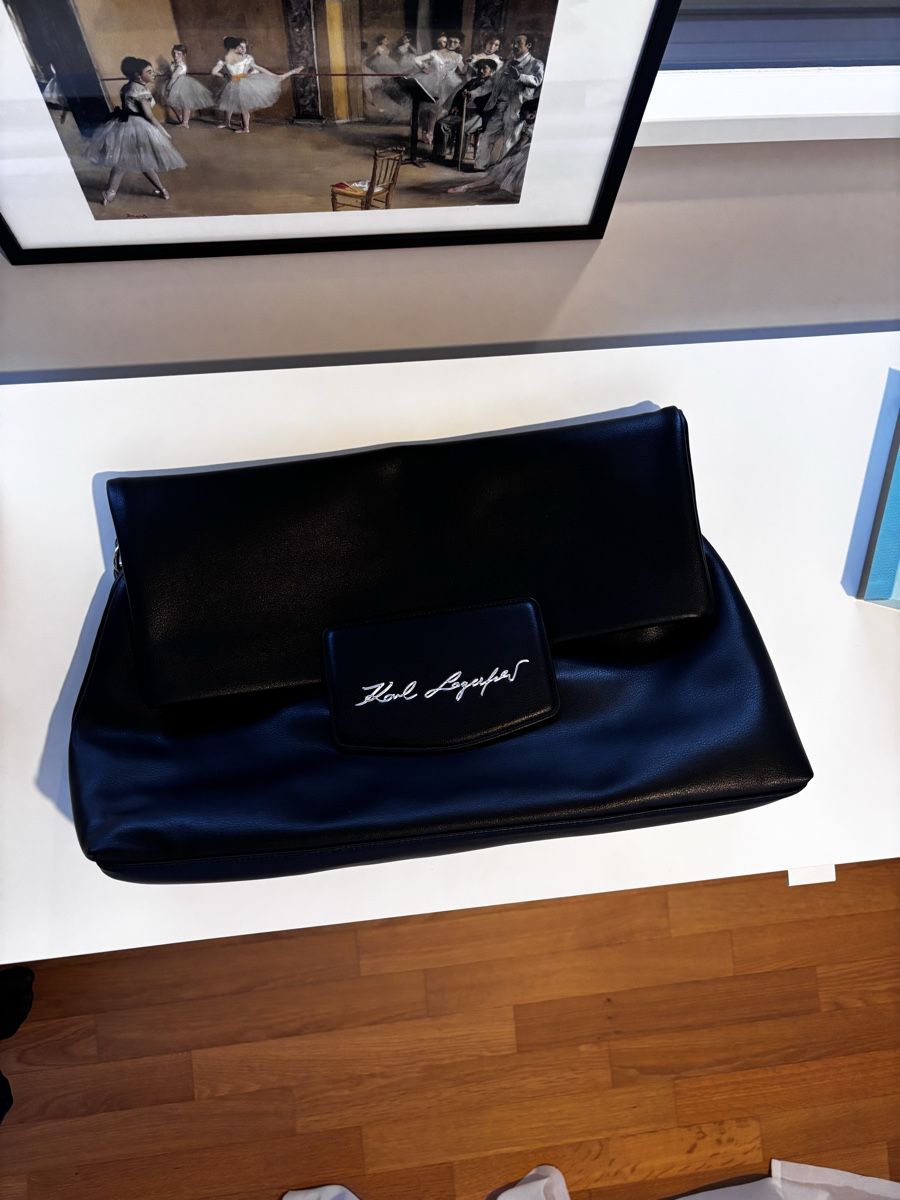 Karl Lagerfeld Borse da donna: Karl Lagerfeld - black shoulder bag – Usato da Zürich venduto da iri_27pl 5