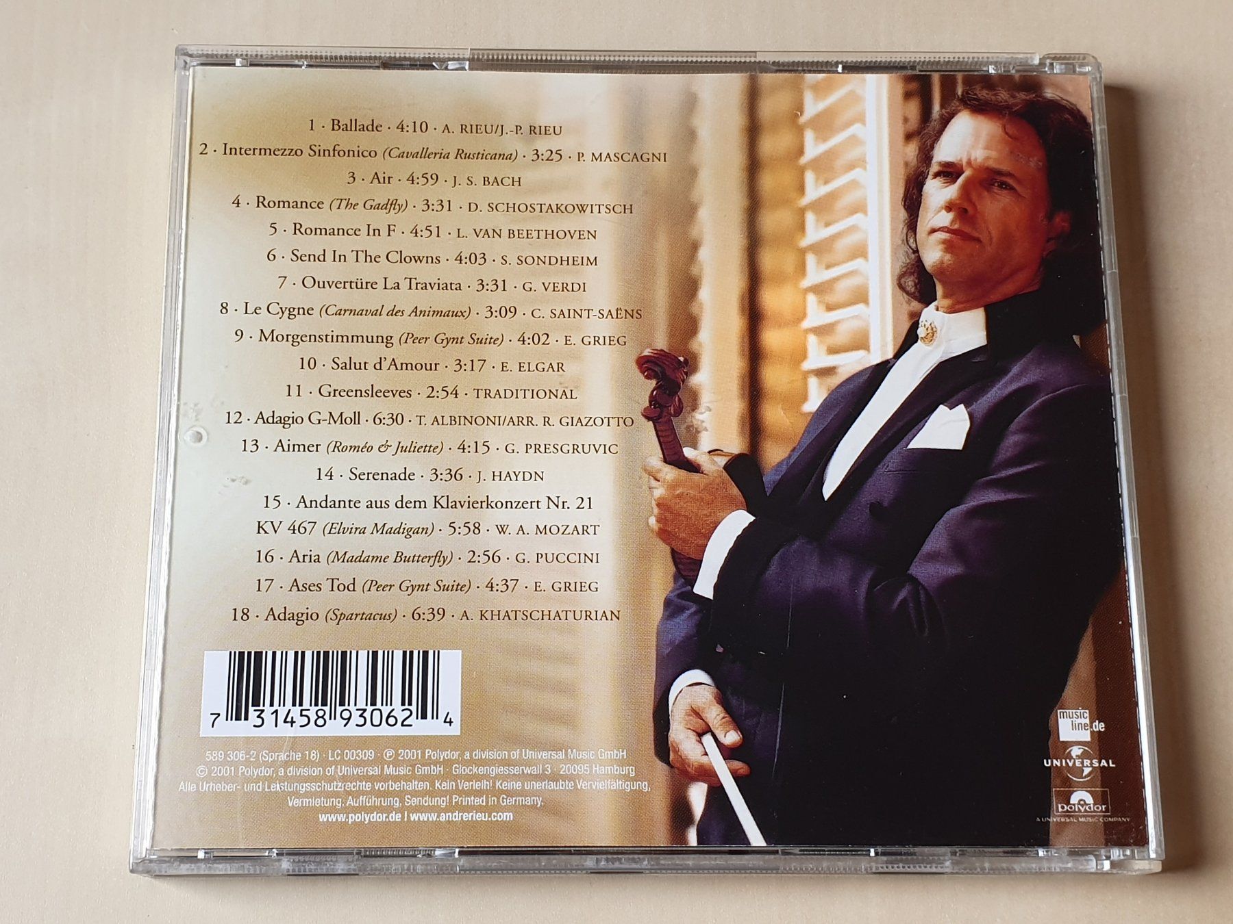 CD: Andre Rieu Musik zum träumen – Usato da Stansstad venduto da collectorsshop 1