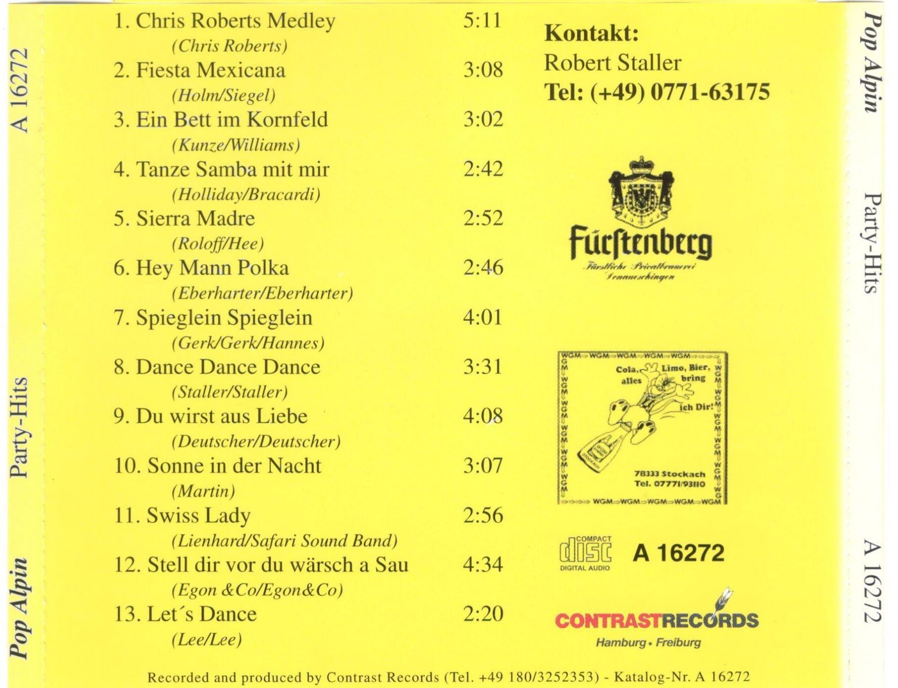 CD: Pop Alpin CD Party Hits – Usato da St. Margarethen TG venduto da ursk10 1