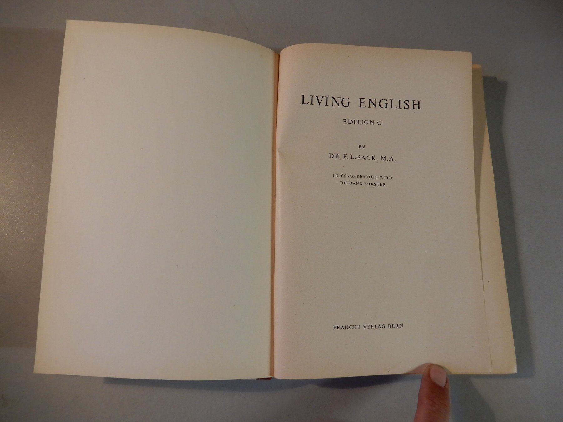 Bücher: Living English Edition C - 1959 – Gebraucht aus Erstfeld von Mario_boe0 1