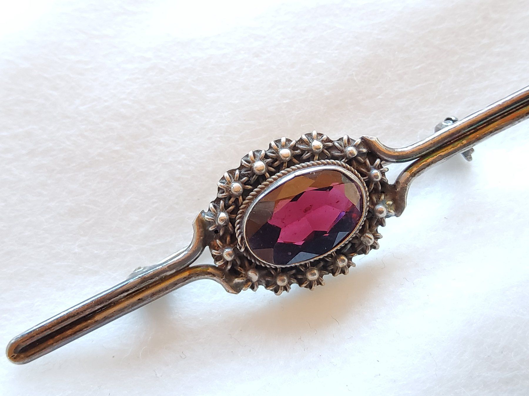 Spille & Fermagli: Ancienne broche en argent 800 – Usato da Malleray venduto da lafoirfouille 9