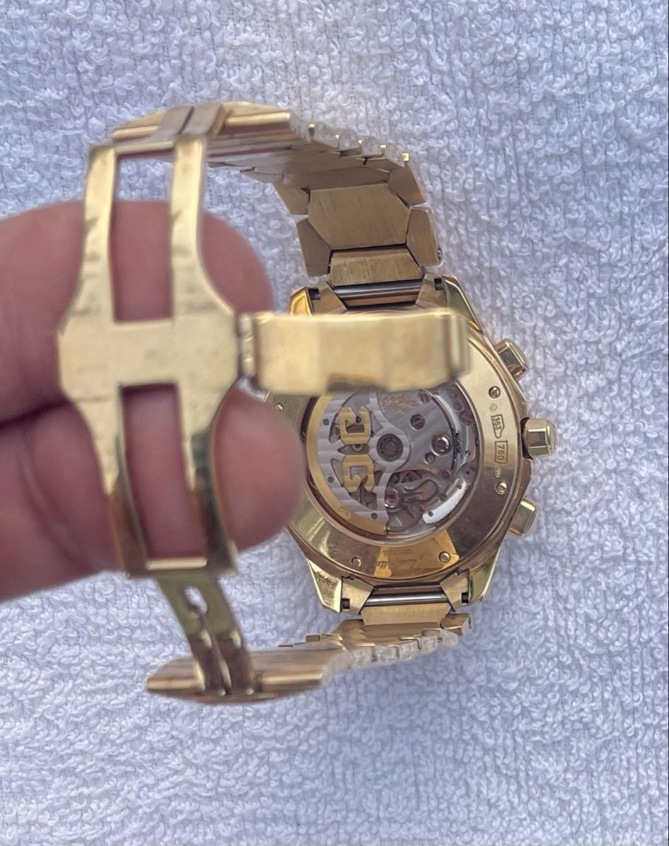 Glashütte Montres: Glashütte Succes Senior Golduhr – D'occasion à Grosshöchstetten par Perle1951 5