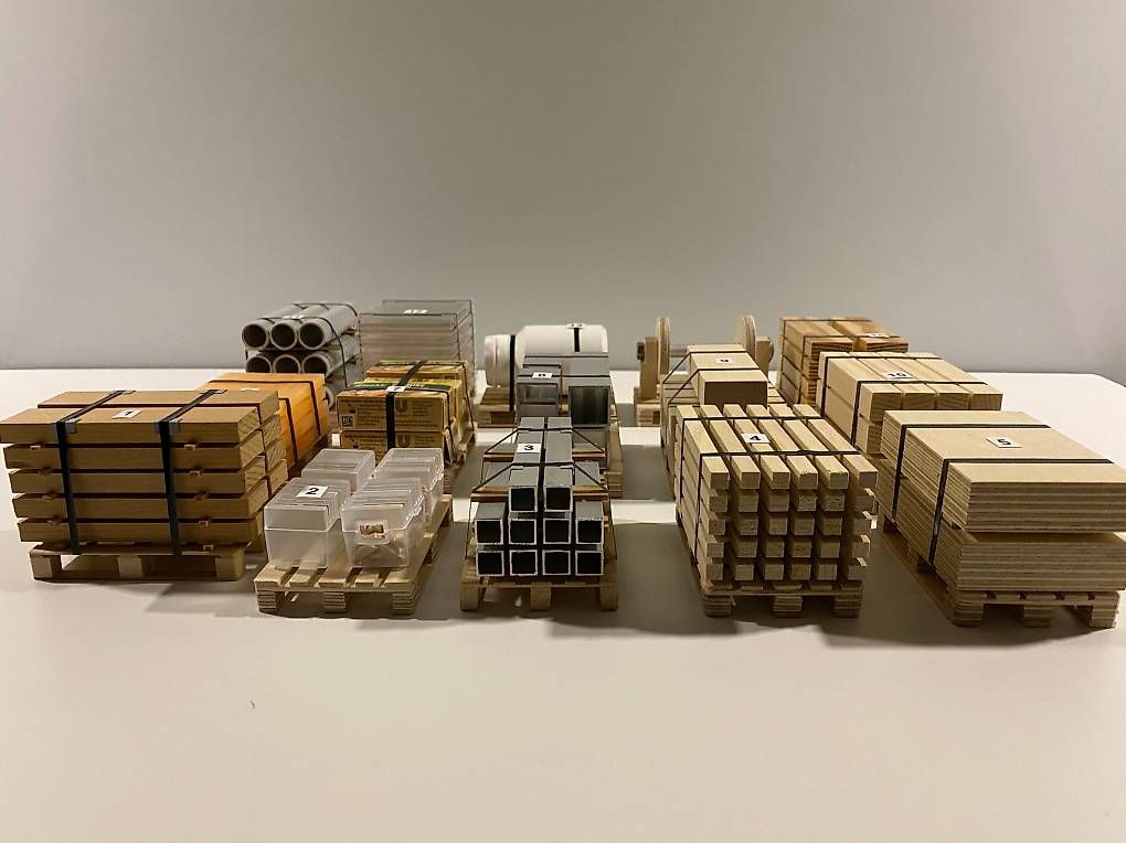 Modelleisenbahnen: Ladegut ca. M 1: 14 – Neu und originalverpackt aus Hausen AG von jus_ns87 2