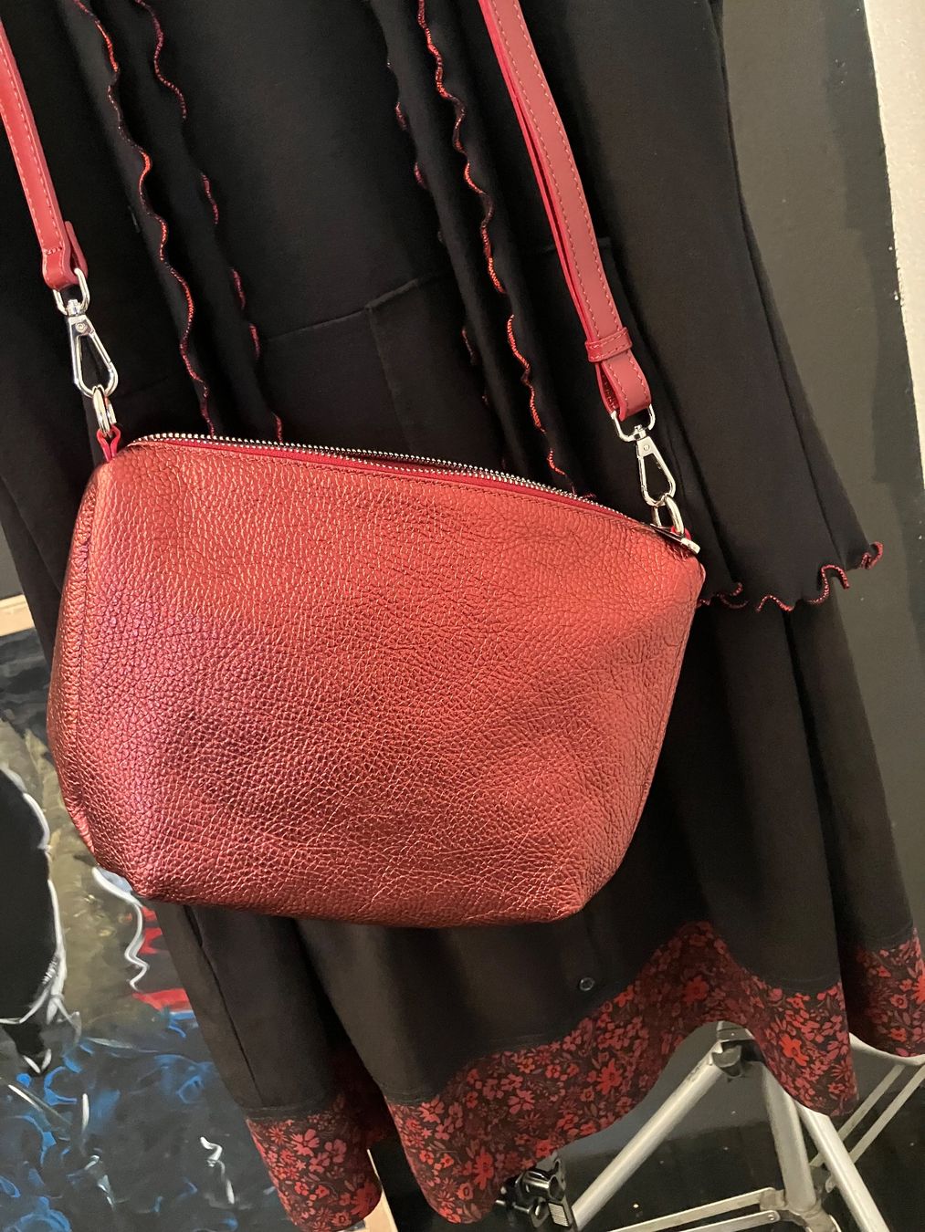 Vera Pelle Taschen für Damen: Bordeaux Ledertasche Made in Italy – Neu (gemäss Beschreibung) aus Zürich von piacente 3