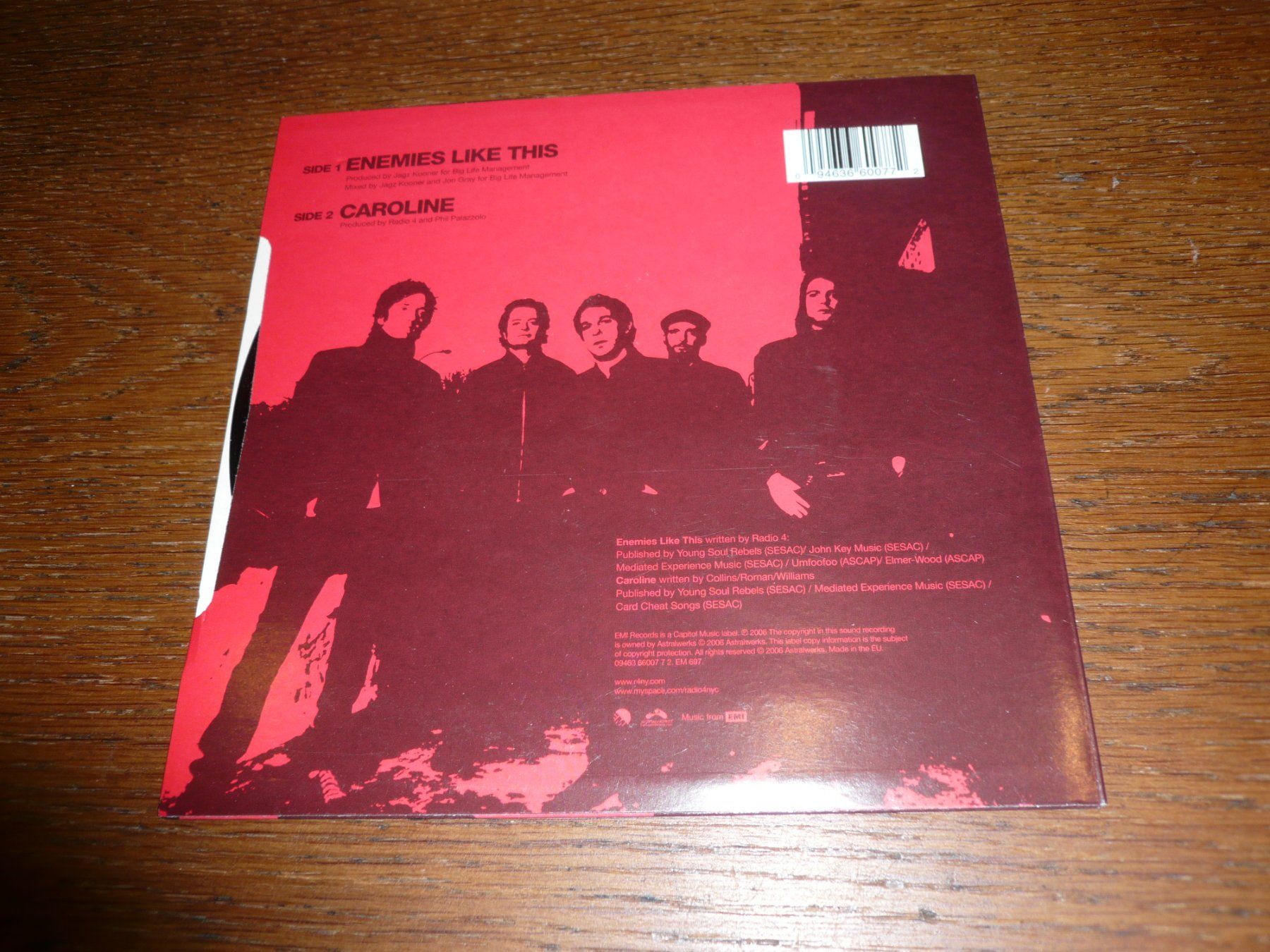 Schallplatten: Radio 4 - Enemies Like ThIs- EU 2006 - EMI – EM 697 – Neu und originalverpackt aus Zofingen von mooni89 1