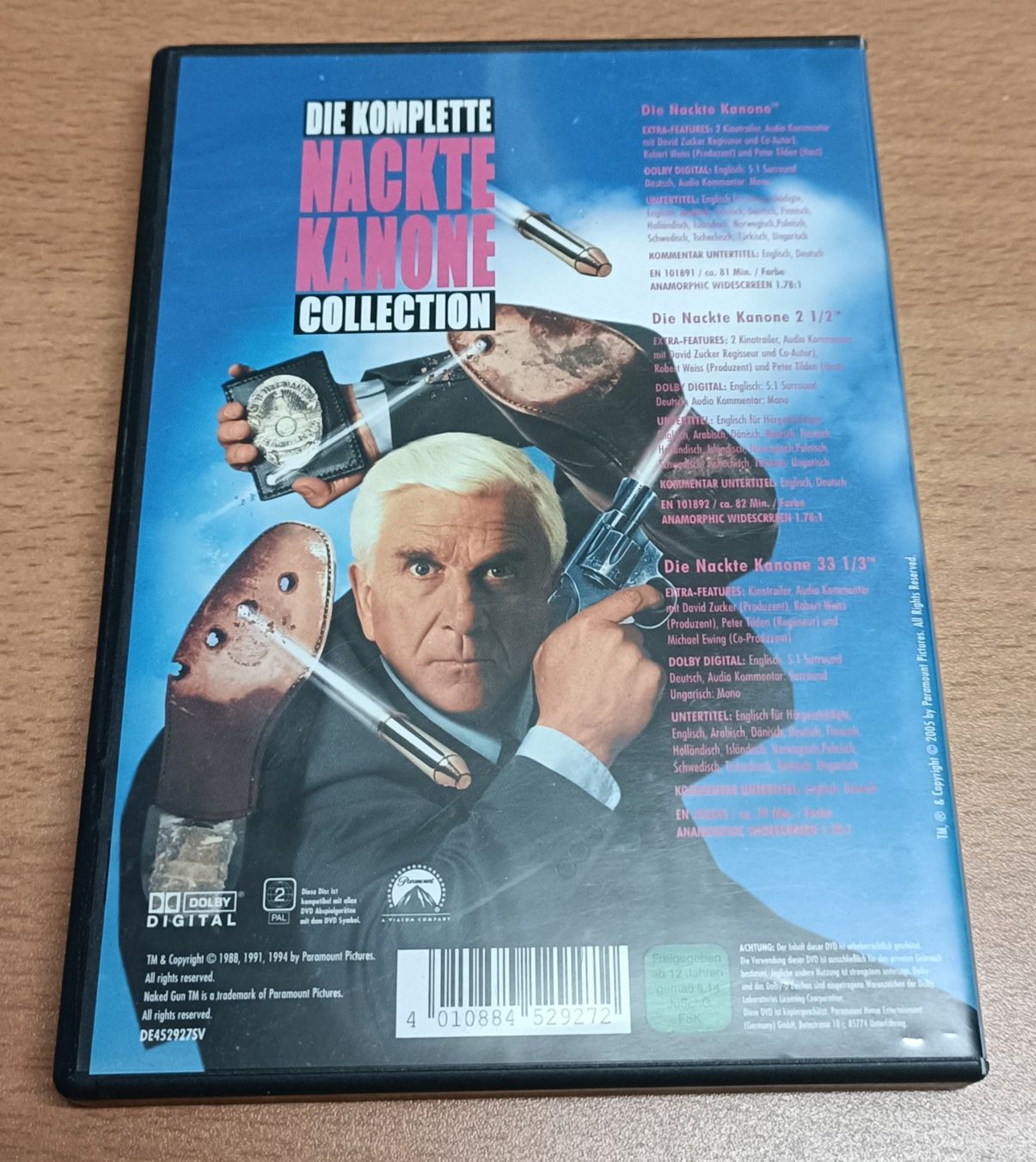 Alle DVDs: Die Nackte Kanone 1-3 – Neu und originalverpackt aus Köniz von Movieportal007 3