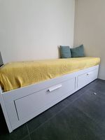 Letto singolo/doppio IKEA BRIMNES 80×200