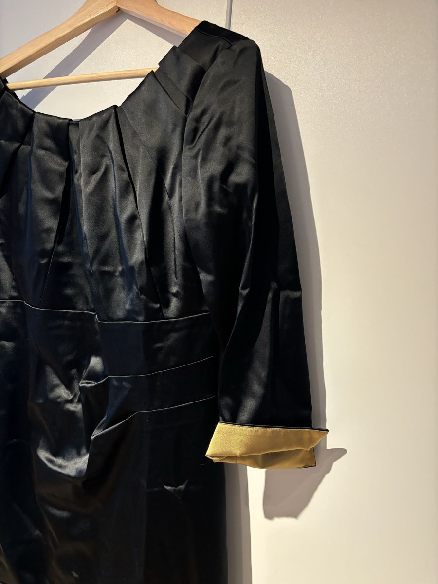 Vestiti: Abendkleid Kleid Gr. 40 schwarz/gold – Usato da Schwerzenbach venduto da eli_p52g 1