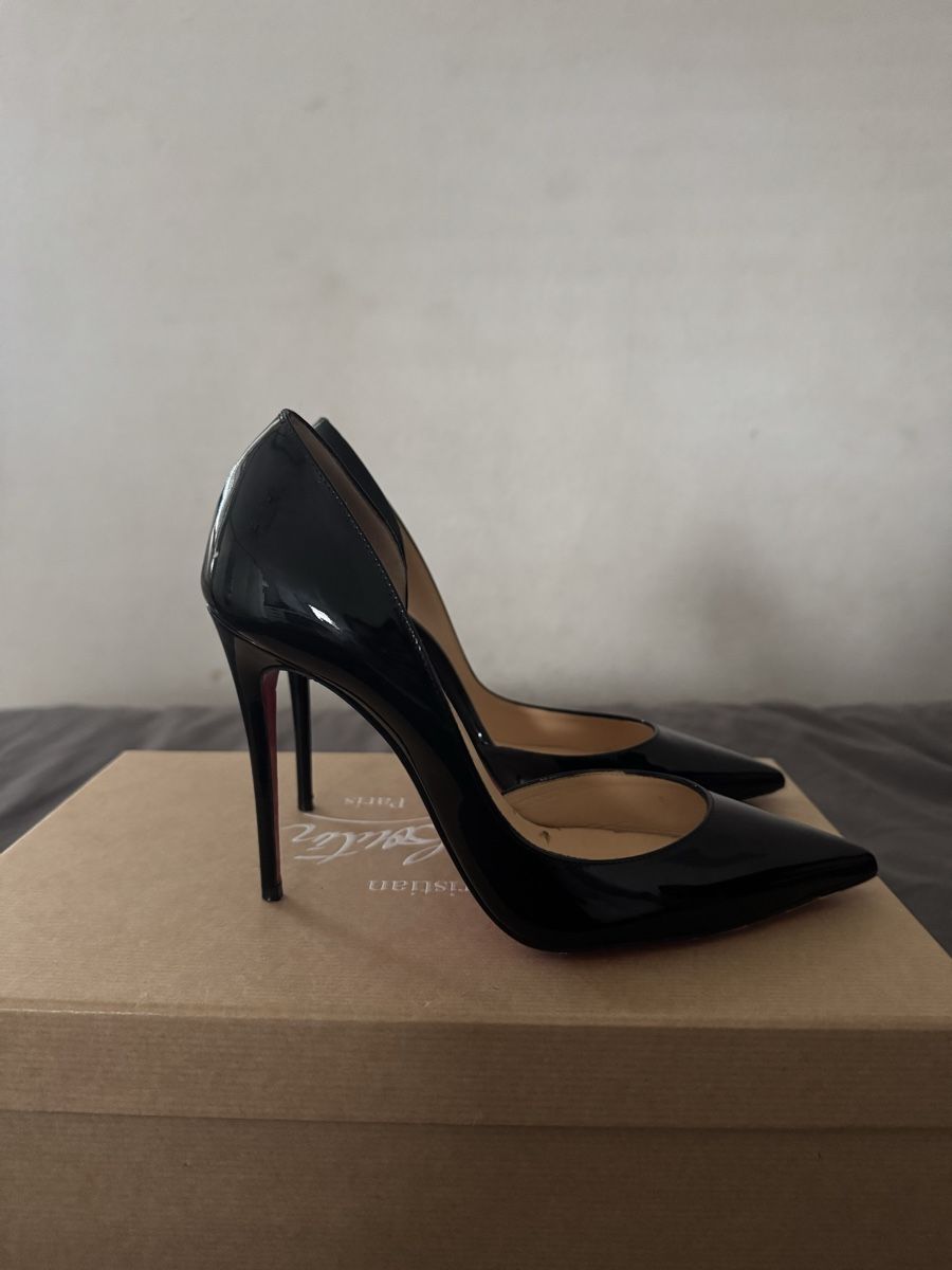 Christian Louboutin Damenschuhe: Louboutin IRIZA 100 Black – Gebraucht aus Zürich von alinagolzary 3