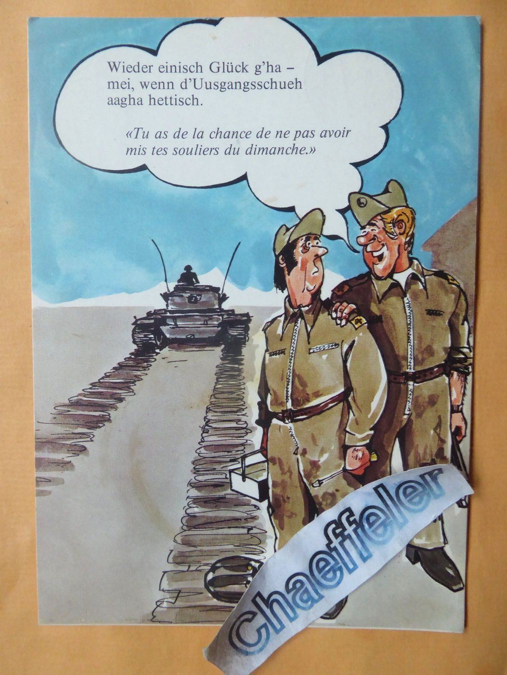 Cartoline postali: Militär-Ansichtskarte - Feldpost – Usato da Zürich venduto da Chaeffeler