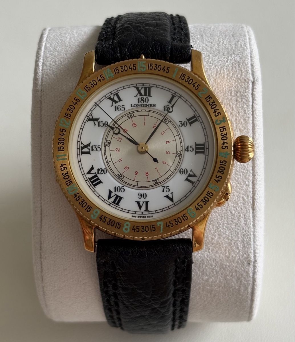 Longines Orologi: Longines Hour Angle 18K Gold Automatic 989.5216 – Usato da Winterthur venduto da LaBodega