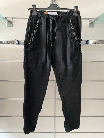 Hose Spitzenborte - Grösse ca. 34/36/38 - NEU