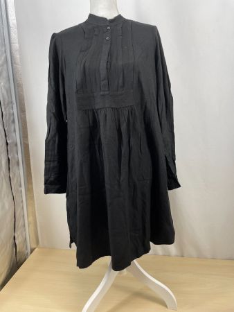 LA REDOUTE robe noir manches longues 44