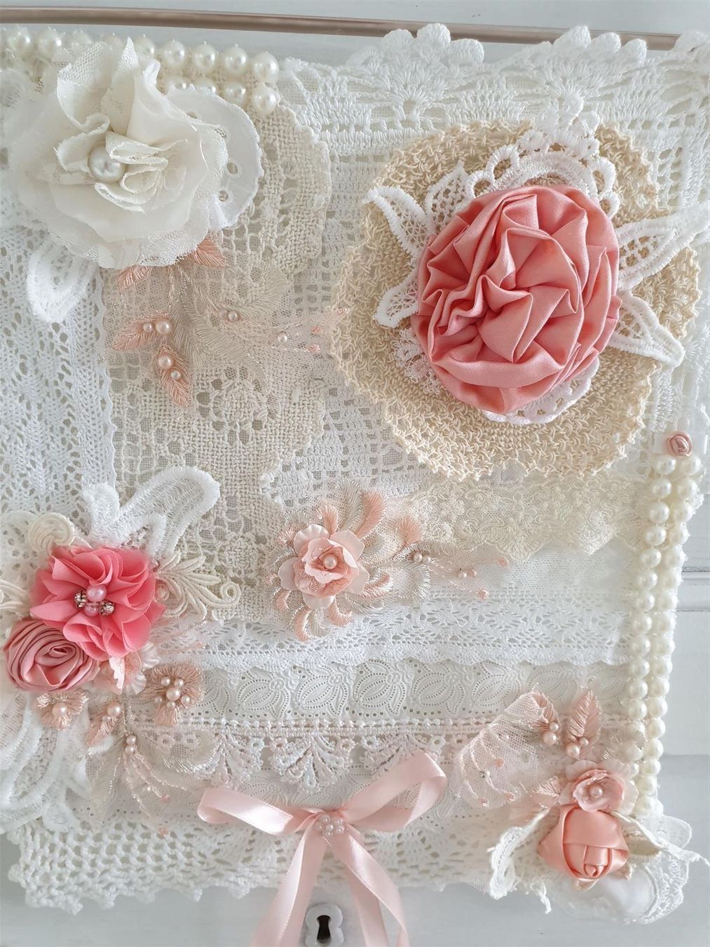 Tutte le decorazioni: Shabby Chic Bild Dekoration Geschenk Spitzenbild Frühling – Nuovo e nell'imballaggio originale da Gossau ZH venduto da Goes05 1