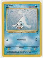 1999 Pokémon Jurob Seel (61/130), Basis Base Set 2