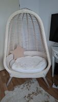 Egg-Sessel aus Rattan