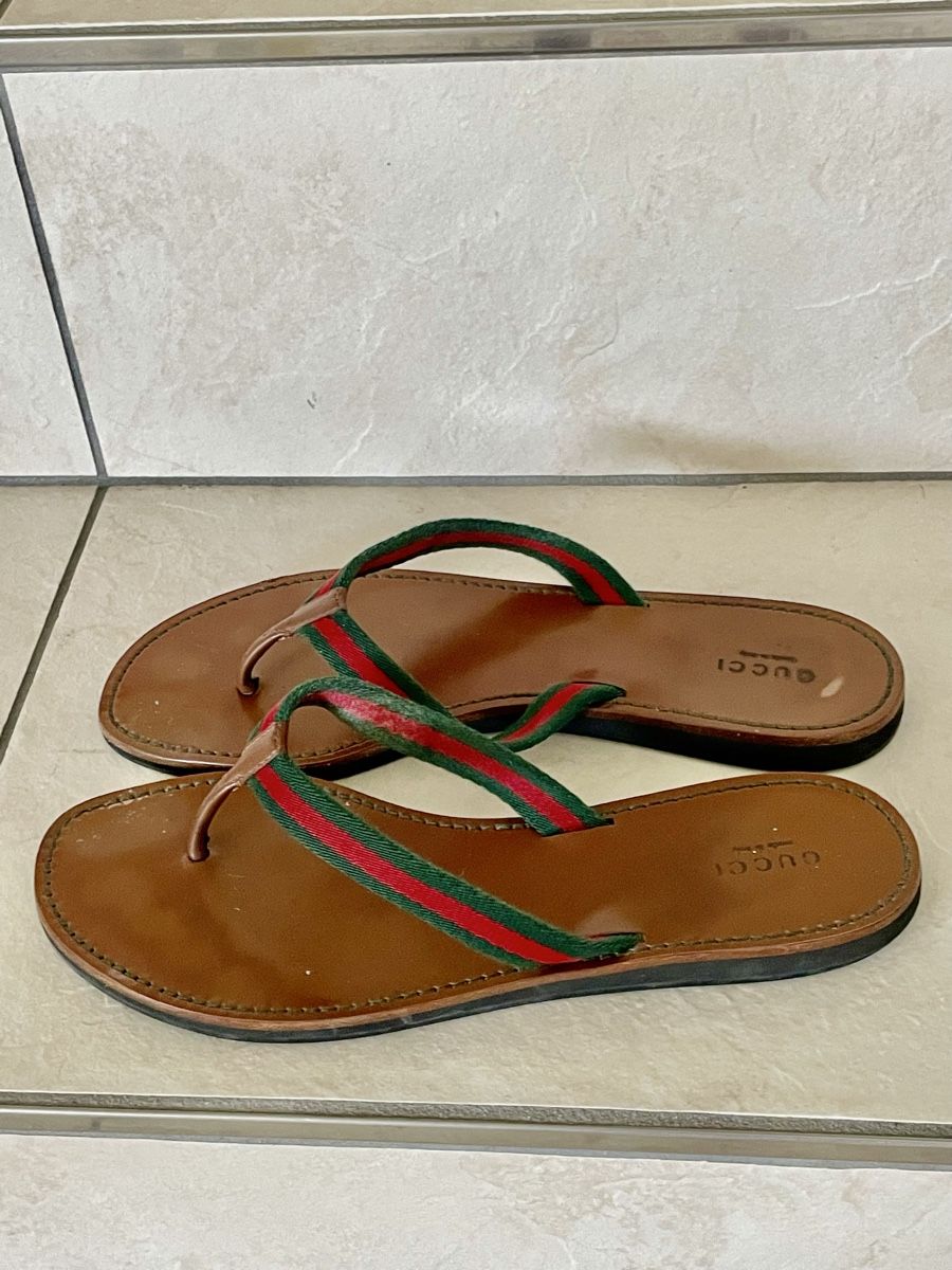 Gucci Scarpe da donna: Gucci GG Thong Web sandals size 40 – Usato da Richterswil venduto da Prangins9 1