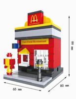 Lego Mini House Street - Fast Food Restaurant - OVP