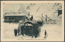 GR Alp Grüm - Bahnhof - Bernina Bahn BB - Rhätische Bahn RhB