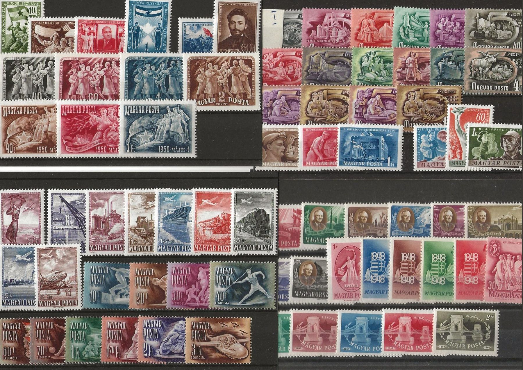 Tutti i francobolli: Grosse Ungarn Briefmarkensammlung – Usato da Schlieren venduto da Sternstunde2