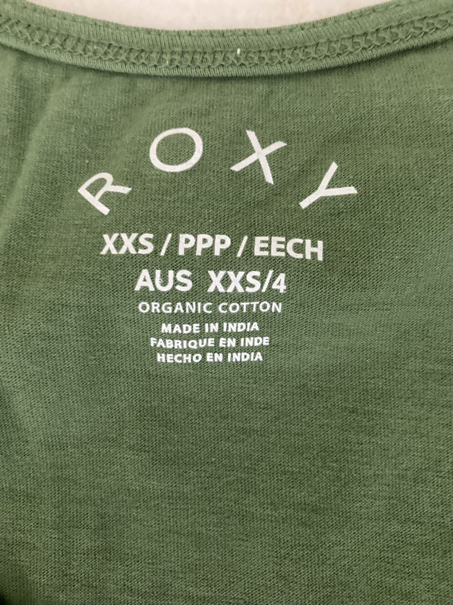 Roxy Camicette, T-shirt & Top: Roxy Top Olivgrün Mädchen XXS – Usato da Baar venduto da Flobee 2