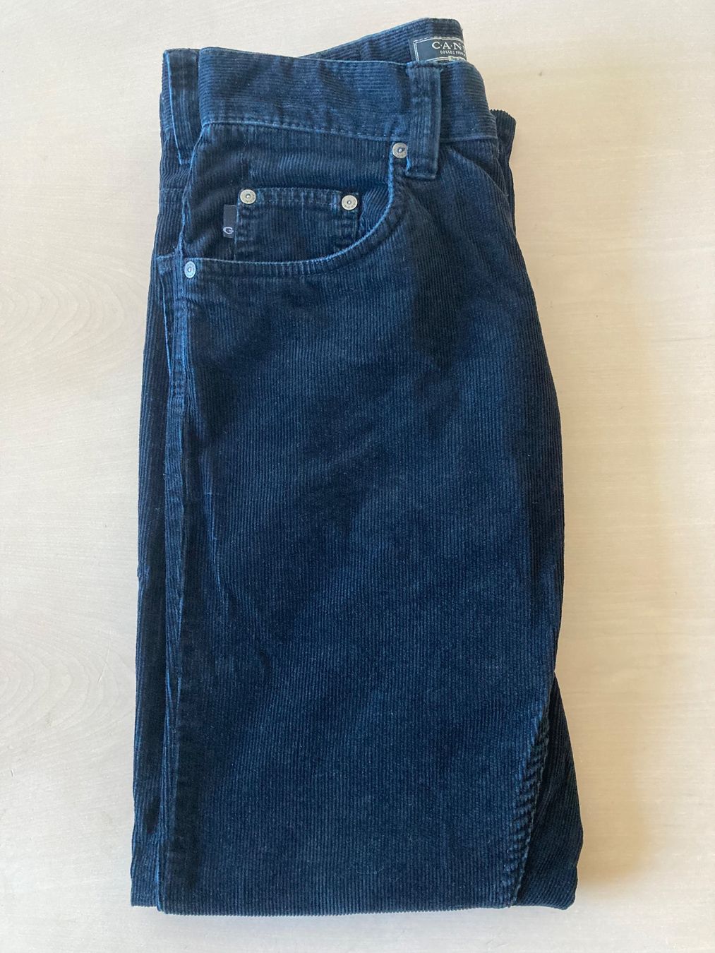 Pantaloni: Manchesterhose 30/30 blau – Usato da Bassersdorf venduto da SWISS77W