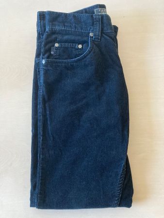 Manchesterhose 30/30 blau