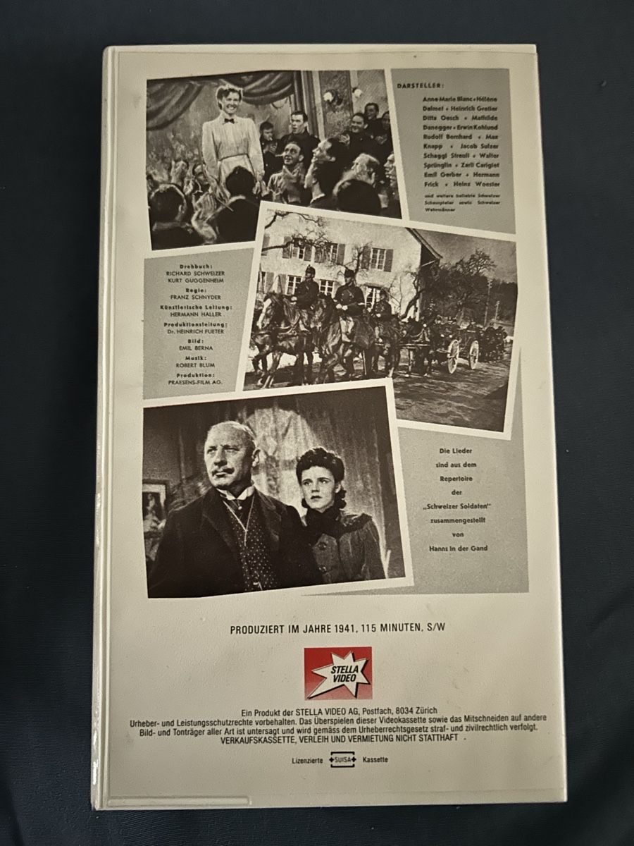 Toutes les VHS: Vier Schweizer Filmklassiker auf original VHS – D'occasion à Frauenfeld par Colonia64 9
