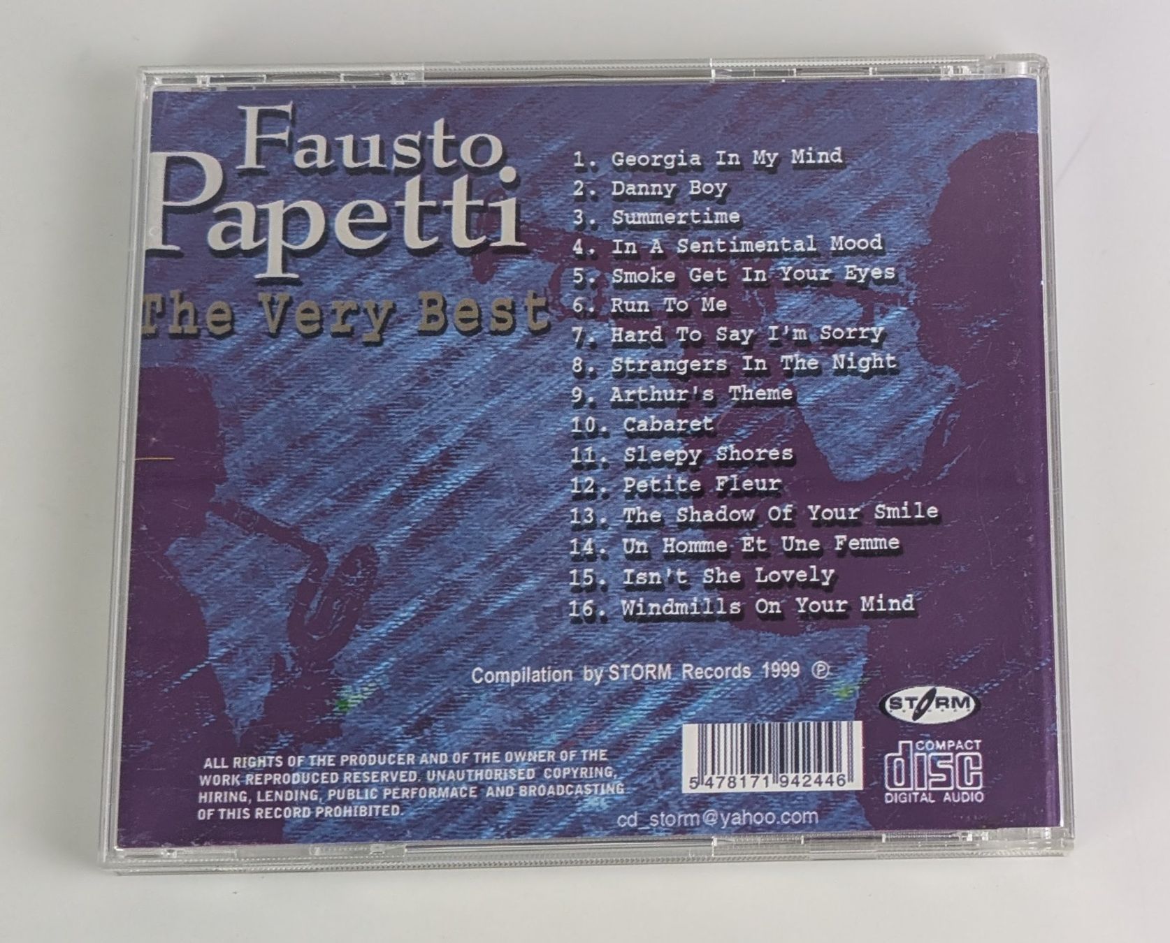 CDs: Fausto Papetti - The Very Best - CD – D'occasion à Zürich par 1.Simon 1
