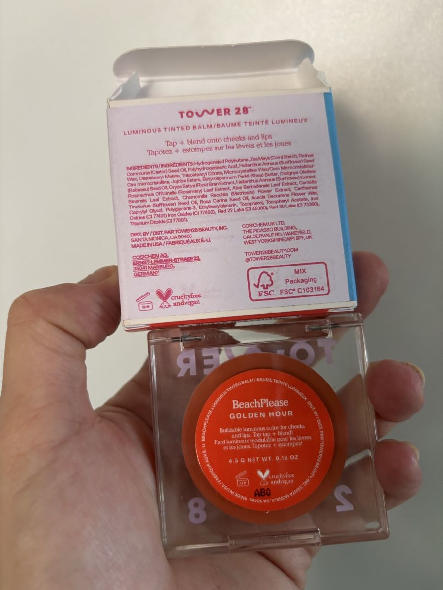 Make-up: Tower28 BeachPlease getönter Balm - Golden Hour, neu! – Gebraucht aus Zürich von deruja 4