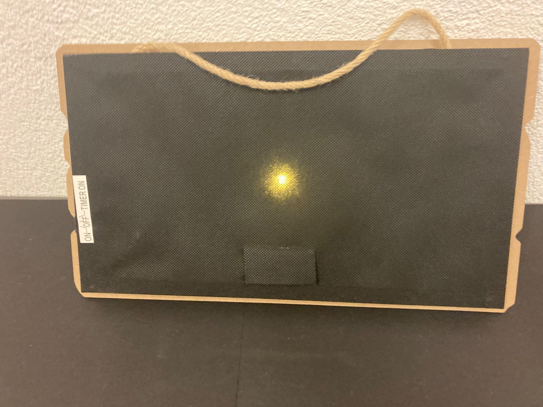 Tutte le decorazioni: Bild aus Holz "Welcome" mit 1 LED, Timer, ca. 40 x 24 cm – Nuovo e nell'imballaggio originale da Neuenhof venduto da jorogo 5