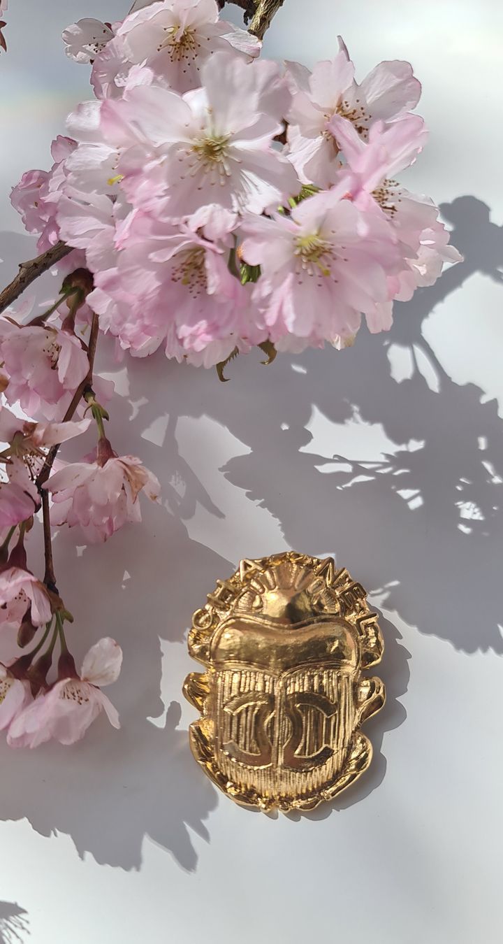 Chanel Spille & Fermagli: COLLECTORS PIECE SCARAB – Nuovo (secondo la descrizione) da Ostermundigen venduto da louisetcoco13 1