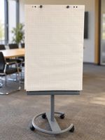Flipchart auf Rollen – höhenverstellbar & neigbar 