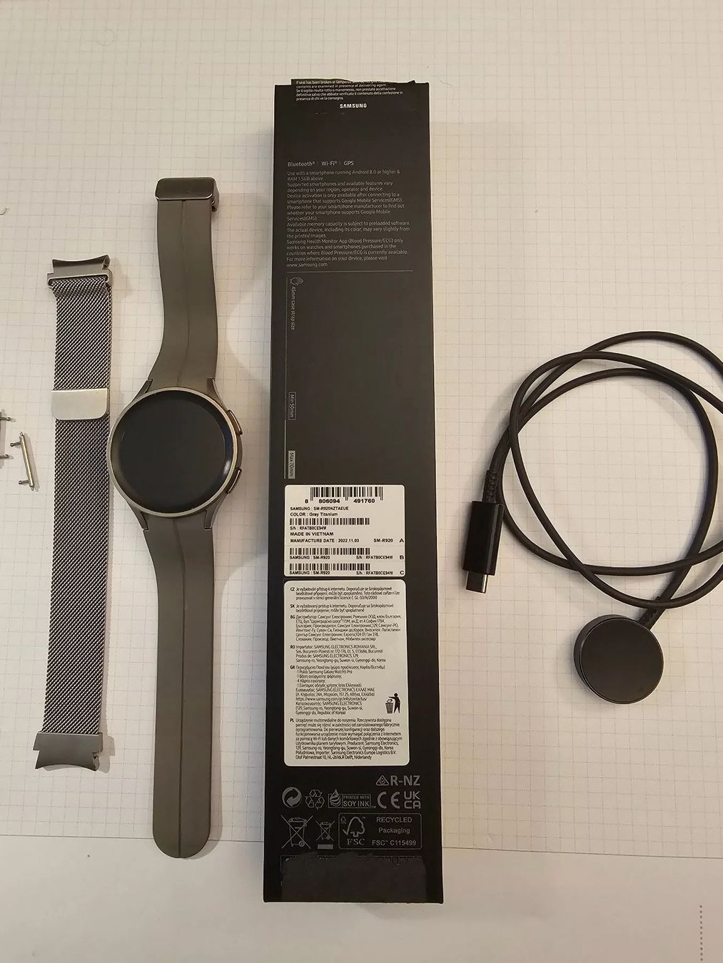 Samsung Smartwatch: Samsung Watch 5 Pro – Usato da Glarus venduto da Blugla 1