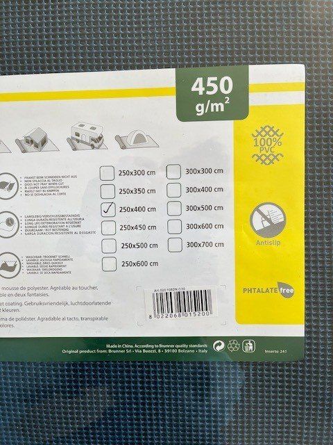 Bodenmatten: Zeltteppich – Neu und originalverpackt aus Gränichen von Gora4 2
