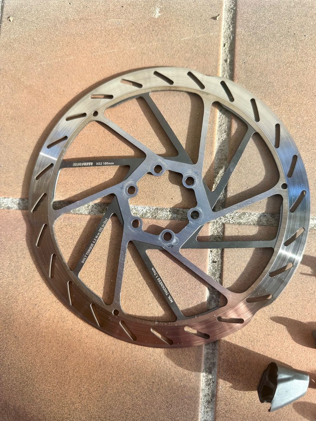 Sram Pièces détachées: SRAM Level Silver Stealth 4 Piston Bremsset inkl. Scheiben – D'occasion à Steinhausen par Pimentel 4