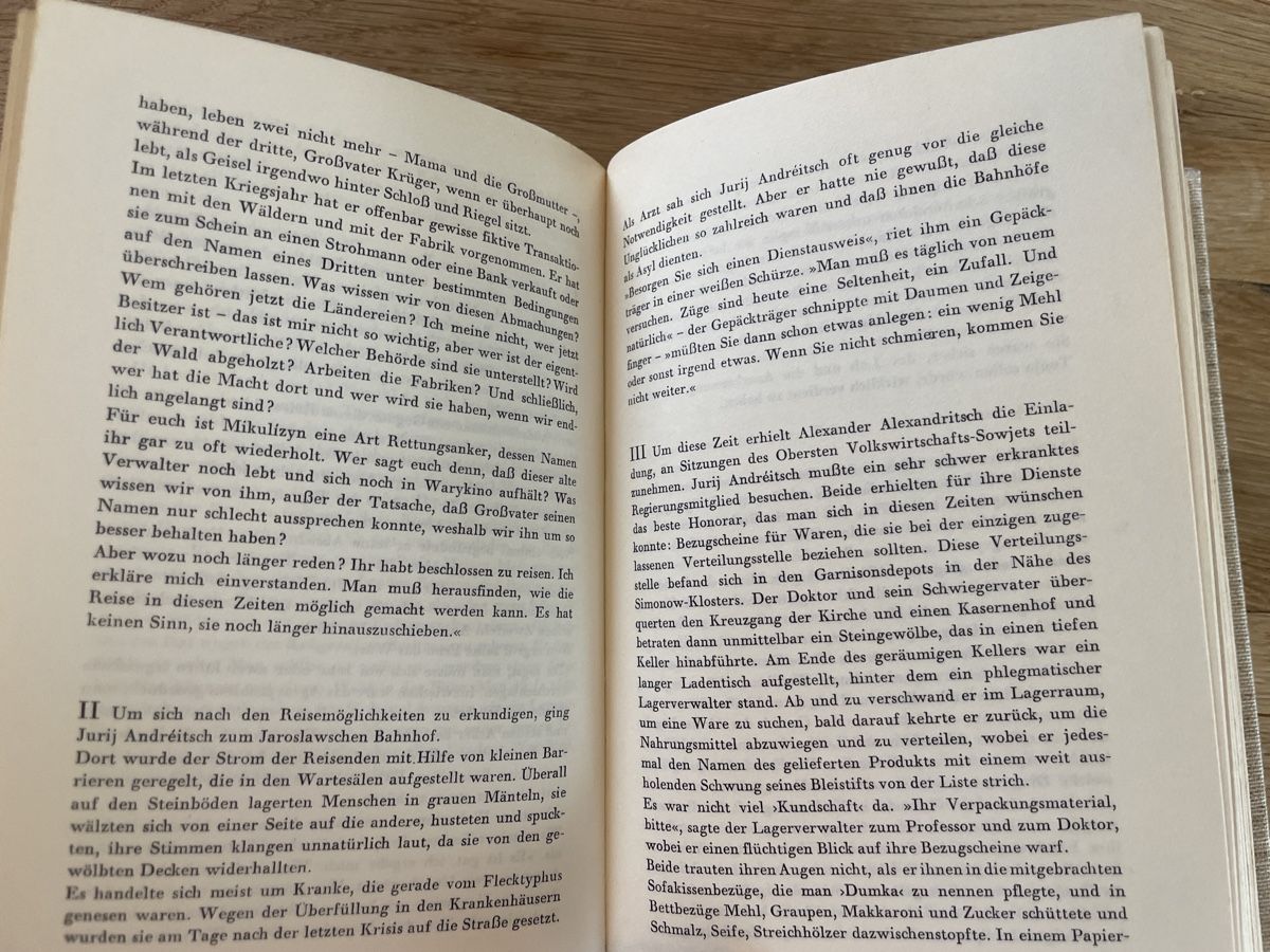 Libri: Buch Boris Pasternak - Doktor Schiwago 1958 – Usato da Winterthur venduto da cheerio97 6