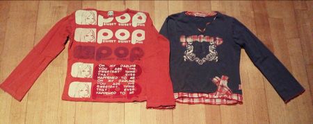 DUOPACK Langarmshirt Gr. 146