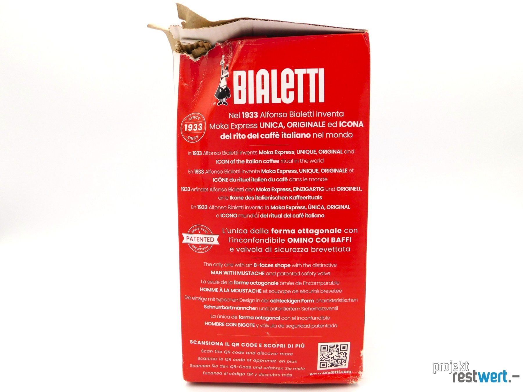 Bialetti Macchine per caffè & Macchine per espresso: Kaffeekocher Schwarz von BIALETTI – Nuovo (secondo la descrizione) da Bülach venduto da restwert_buelach 6