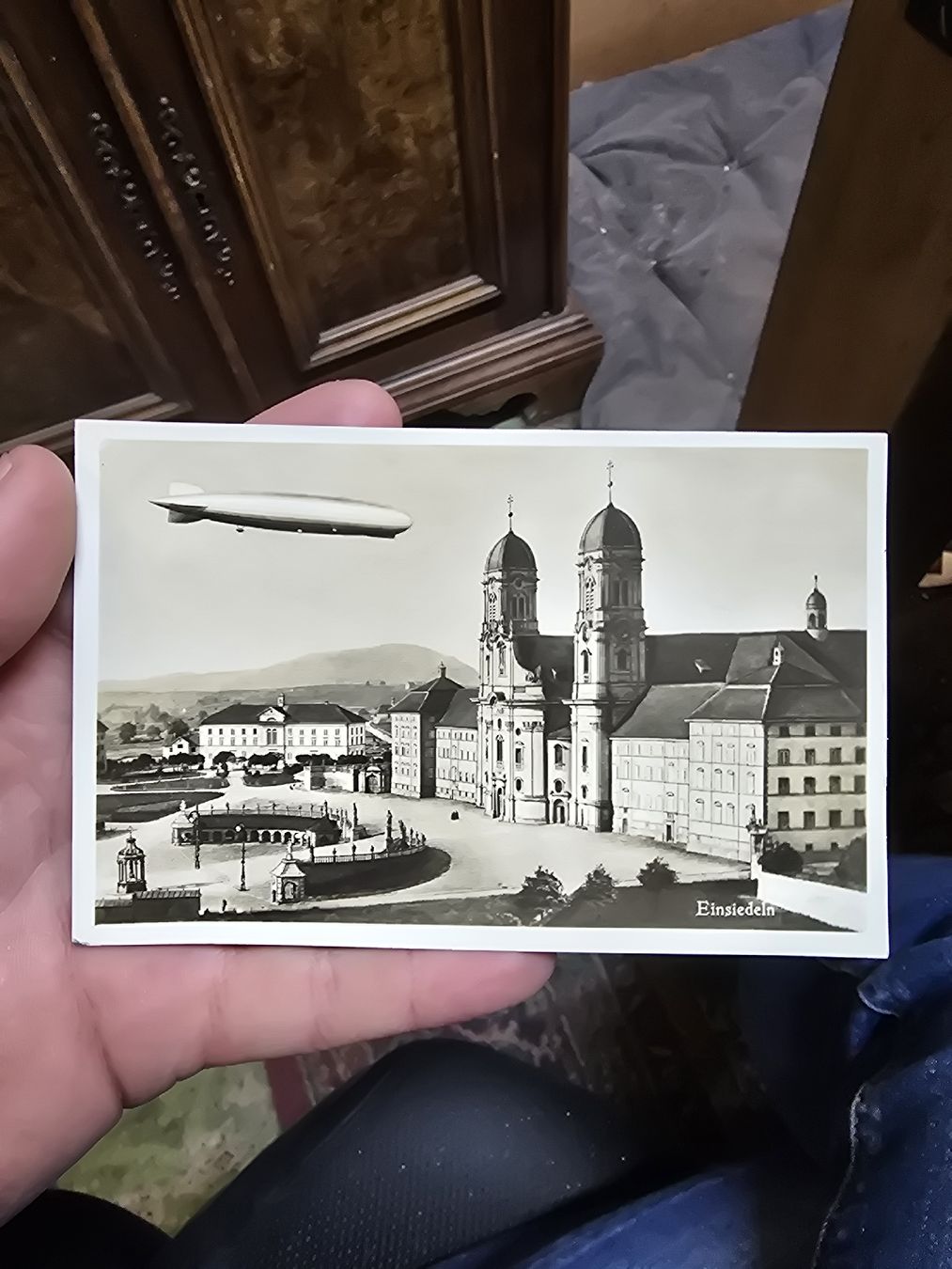 Cartoline postali: Alte Ansichtskarte Einsiedeln gelaufen (Q) – Usato da Rorschach venduto da TimelessTrading
