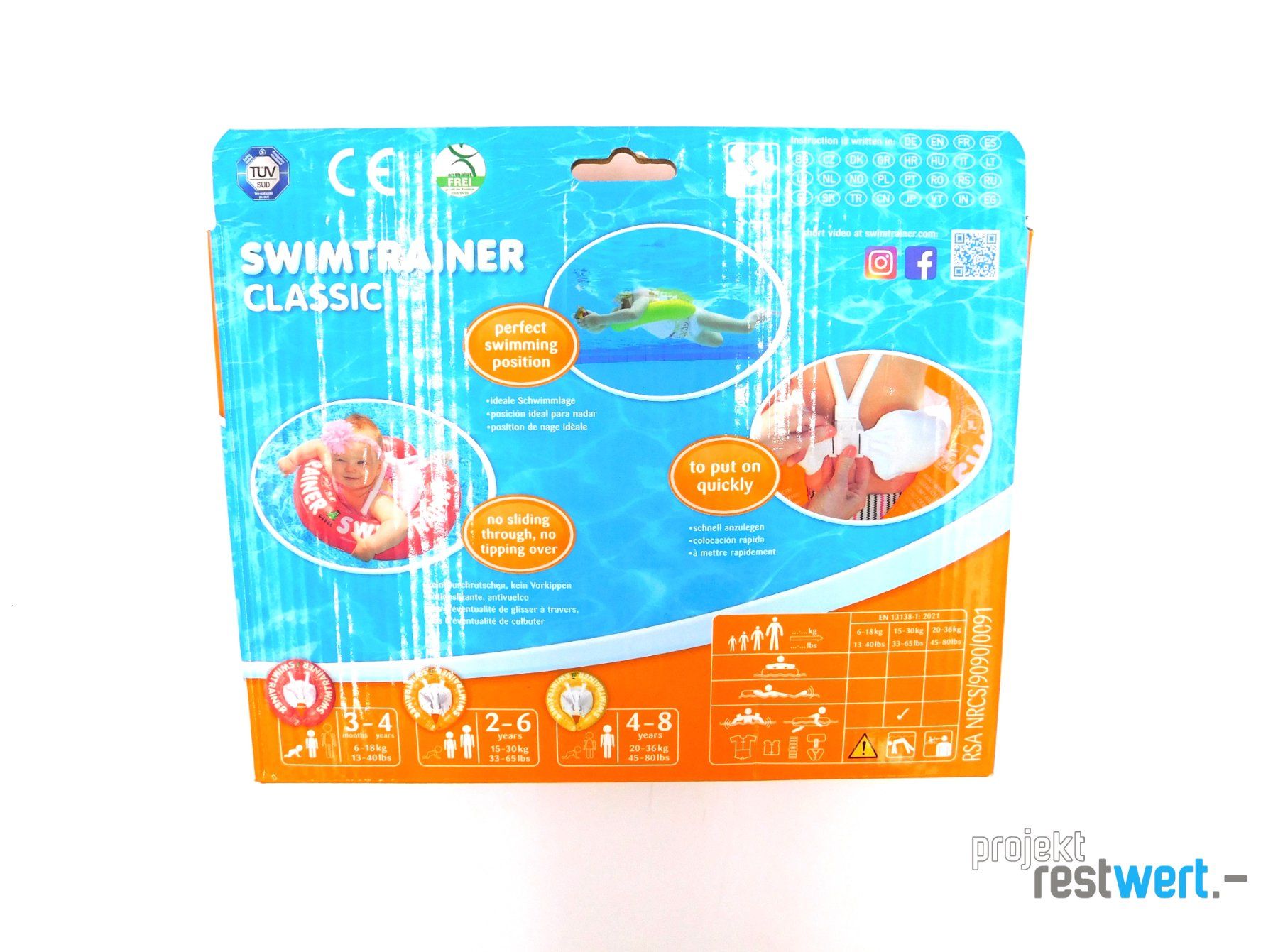 Salvagente: Swimtrainer Classic von FREDS SWIM ACADEMY – Nuovo (secondo la descrizione) da Bülach venduto da restwert_buelach 4