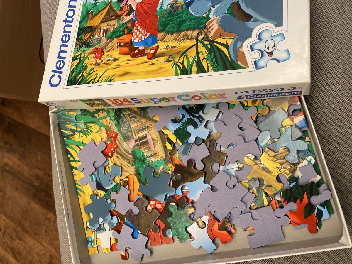 Clementoni Puzzle: Kinder Puzzle Märchen 104 Teile – Usato da Weissenburg venduto da nwacker 2