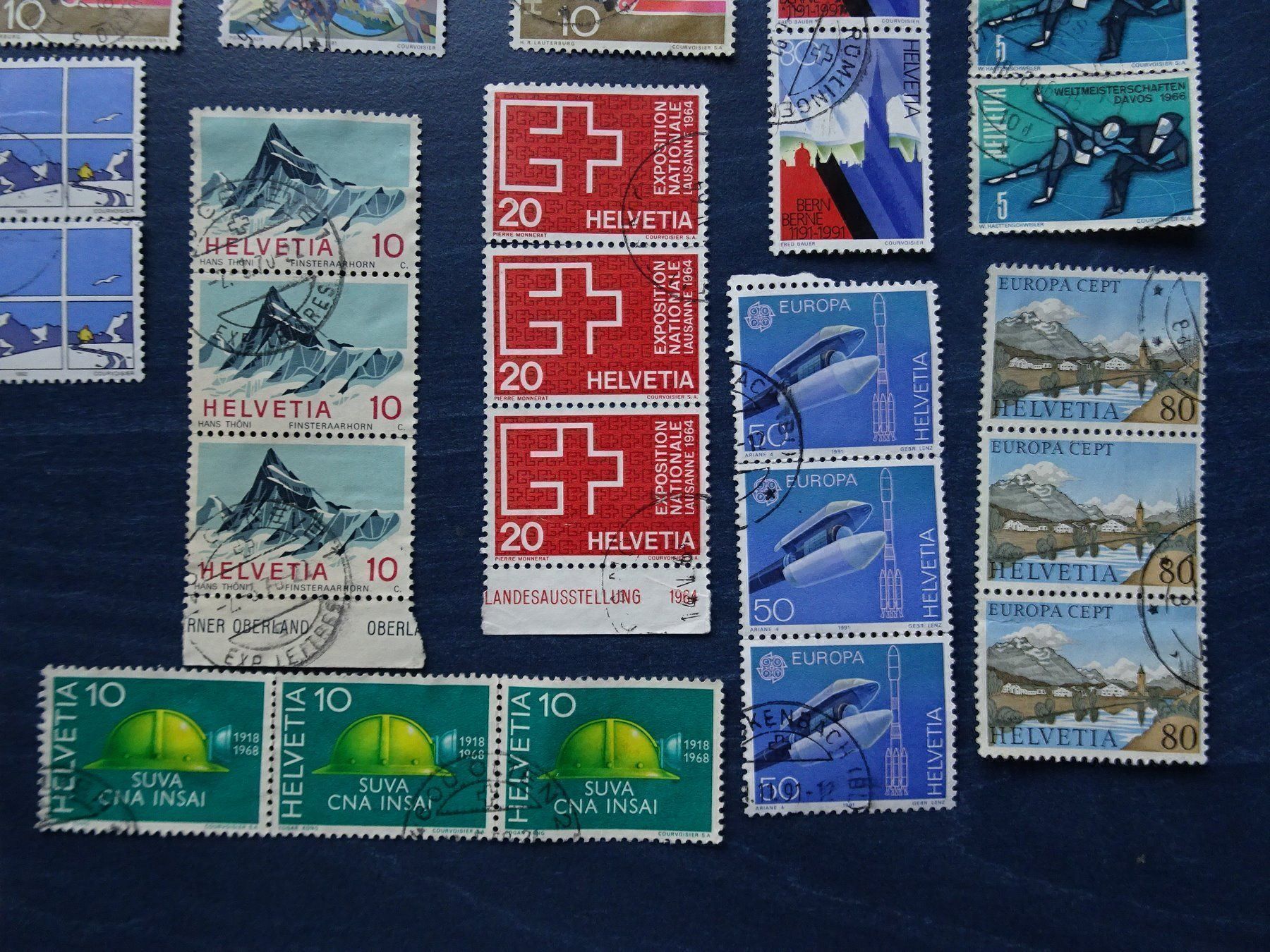 Alle Briefmarken: Div. Streiffen – Gebraucht aus Aadorf von Chnorli-Furz 2